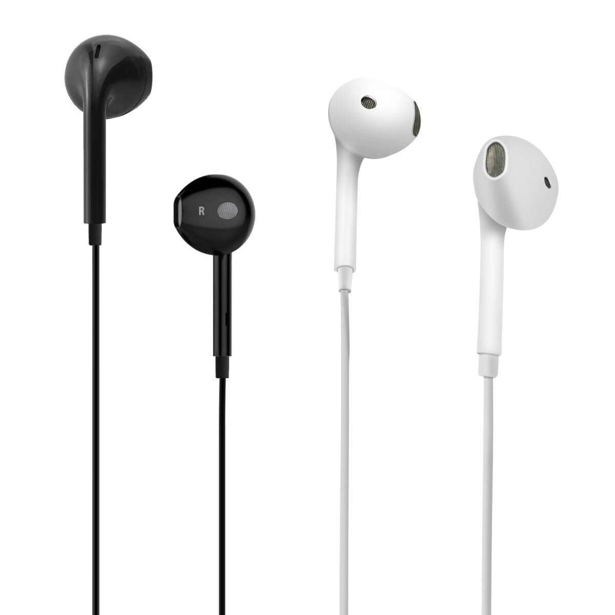 Portronics Conch Beta in-Ear Wired Earphone, 1.2m Tangle Free Cable, in-Line Mic, Noise Isolation 3.5mm Aux Port and High Bass, for All Android & iOS Devices